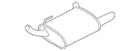 Genuine Ford Muffler 8R3Z-5230-J New. Price: $302.12.