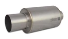 Vibrant Titanium Muffler W/straight Cut Natural Tip 3IN. Inlet Outlet New. Price: $446.99.