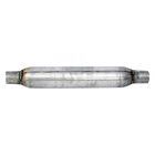Exhaust Muffler 45 Series Stainless Steel Round Stock Straight Necked Glasspack New. Price: $35.51.