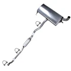 Stainless Steel Resonator Muffler Exhaust Fits: 2007-11 Patriot Compass Awd 2.4L New. Price: $279.81.