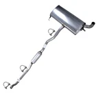 Stainless Steel Resonator Muffler Exhaust Fits: 07-2011 Patriot Compass 2.4L Awd New. Price: $279.81.