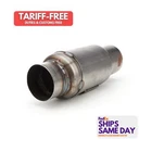 Willys Carb WCD6300, One Natural Steel Muffler 3IN High Performance & Racing Par New. Price: $209.65.