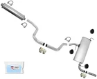 Muffler Pipe Exhaust System With Clamps Fits 08-12 Chevrolet Malibu 2.4L Gas Eng New. Price: $328.00.