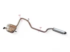 2018-2022 Honda Accord Center Exhaust Pipe Muffler, 18307-TWA-A07, E039, Oem, Used. Price: $300.08.