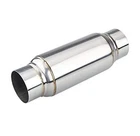Lcgp 3" Inlet Universal Resonator, Outlet 12" Overall Length Stainless Steel New. Price: $47.01.