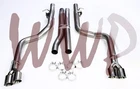 3" Stainless Steel Exhaust Pipe Kit 17-21 Challenger V8 Srt No Mufflers New. Price: $249.95.