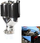 Vechkom 2.5 "inlet 3.5" Outlet Carbon Fiber Y Dual Exhaust Tip... New. Price: $142.98.