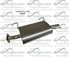 Exhaust Muffler Fits 2004 2005 2006 Nissan Sentra 1.8L L4 Gas Dohc New. Price: $112.48.