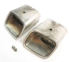 2010-2012 Mb GLK250 GLK350 (X204) Left & Right Side Exhaust Pipe Muffler Tip Set Used. Price: $90.24.