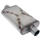 Black Widow Venom 250 Series Ss Oval Gray Exhaust 3 In Muffler Universal BW002-C New. Price: $144.72.