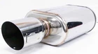 Obx Stainless Universal Exhaust Muffler Forza Tuning Sportza Sports 3" Inlet New. Price: $90.86.