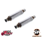 Jones Inlet Glass Pack Exhaust Muffler Full Boar 3.5" Diameter 12" Long Qty New. Price: $72.90.