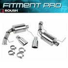Roush 421145 Dual Exhaust Kit Round Tips 2011-2014 Ford Mustang 3.7L V6 S197 New. Price: $729.99.