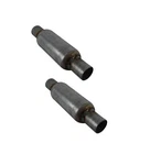 Jones Exhaust 2" Glasspack Muffler Full Boar 3.5" Diameter - 9" Body Qty New. Price: $80.00.