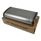 Mach Force Xp 304 Exhaust Muffler Ss Oval 2.5" Center Id, New. Price: $166.50.