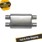 Gibson 55109S 3" Dual In/out Oval Stainless Cft Superflow Muffler New. Price: $317.72.