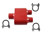 Cherry Bomb 7427CB Muffler 12 Inch Oal, 6 Body, 3" Inlet 2.5" Outlet New. Price: $72.00.