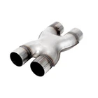 A-karck Exhaust Pipe Dual 2.5" Inlet, 2.5INCH Wide, New. Price: $47.68.