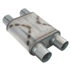 Black Widow Ss Oval Gray Exhaust 2.5 Inch Muffler System Universal BWDDR-22 New. Price: $154.44.